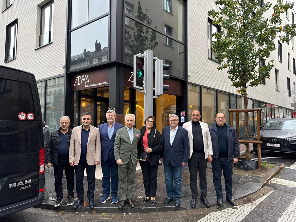 Afyonkarahisar Milletvekili Brüksel'de Hemşehrileri ile Bir Araya Geldi