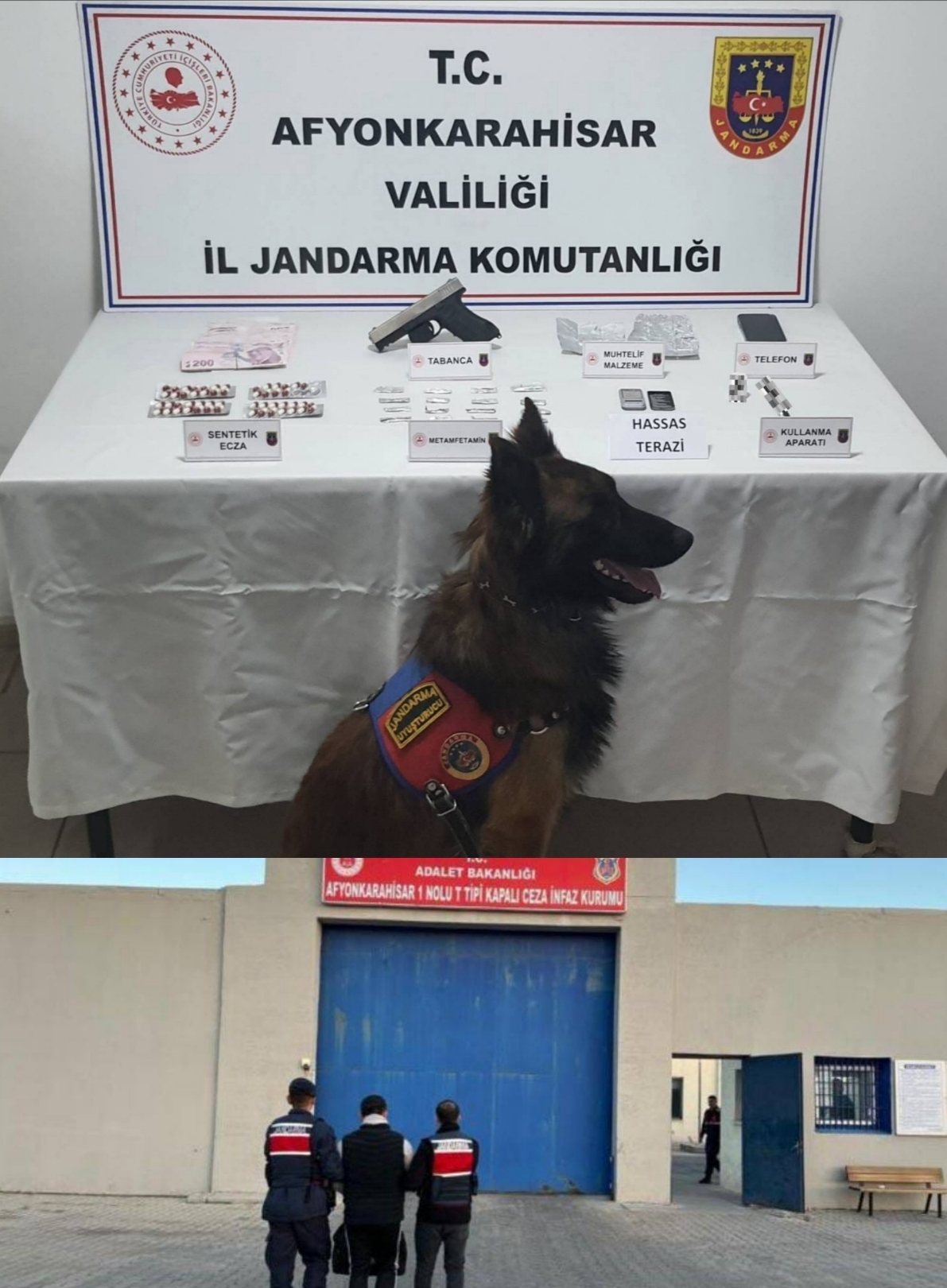 Afyonkarahisar'da Uyuşturucu Operasyonu: Metamfetamin ve Sentetik Ecza Ele Geçirildi