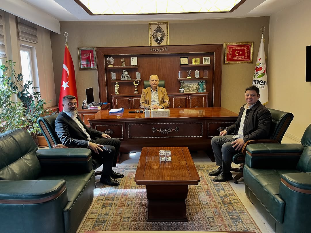 Erkmen Belediye Başkanı Yücel Şahin'e Ziyaret