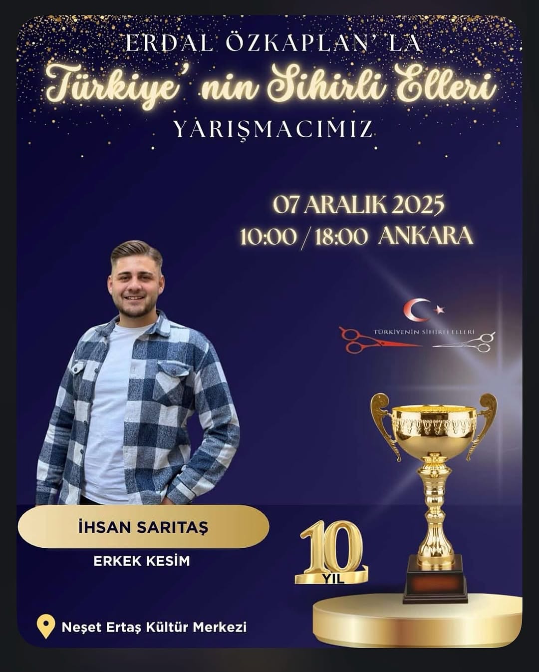 Türkiye’nin Sihirli Elleri Yarışmasına Katılan Meslektaşımıza Destek