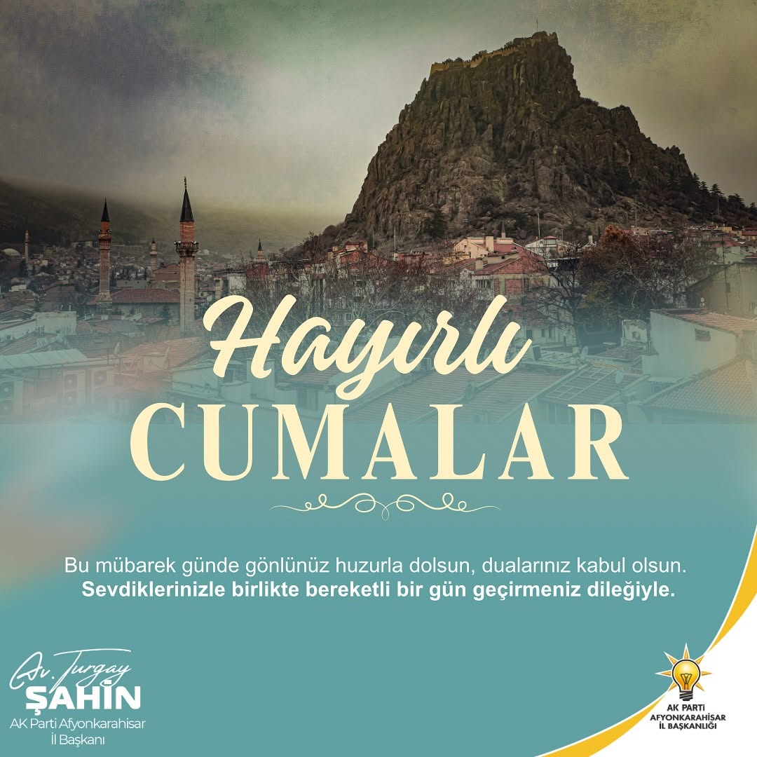 Mübarek Günde Huzur ve Bereket Dileği