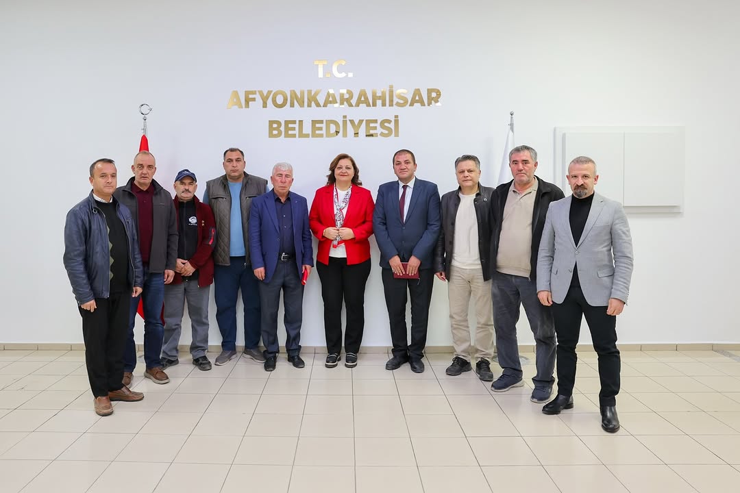 Afyon Amatör Spor Kulüpleri Federasyonu Başkanı Alişan Akgün ve Yönetim Kurulu Üyeleri İle Görüştü