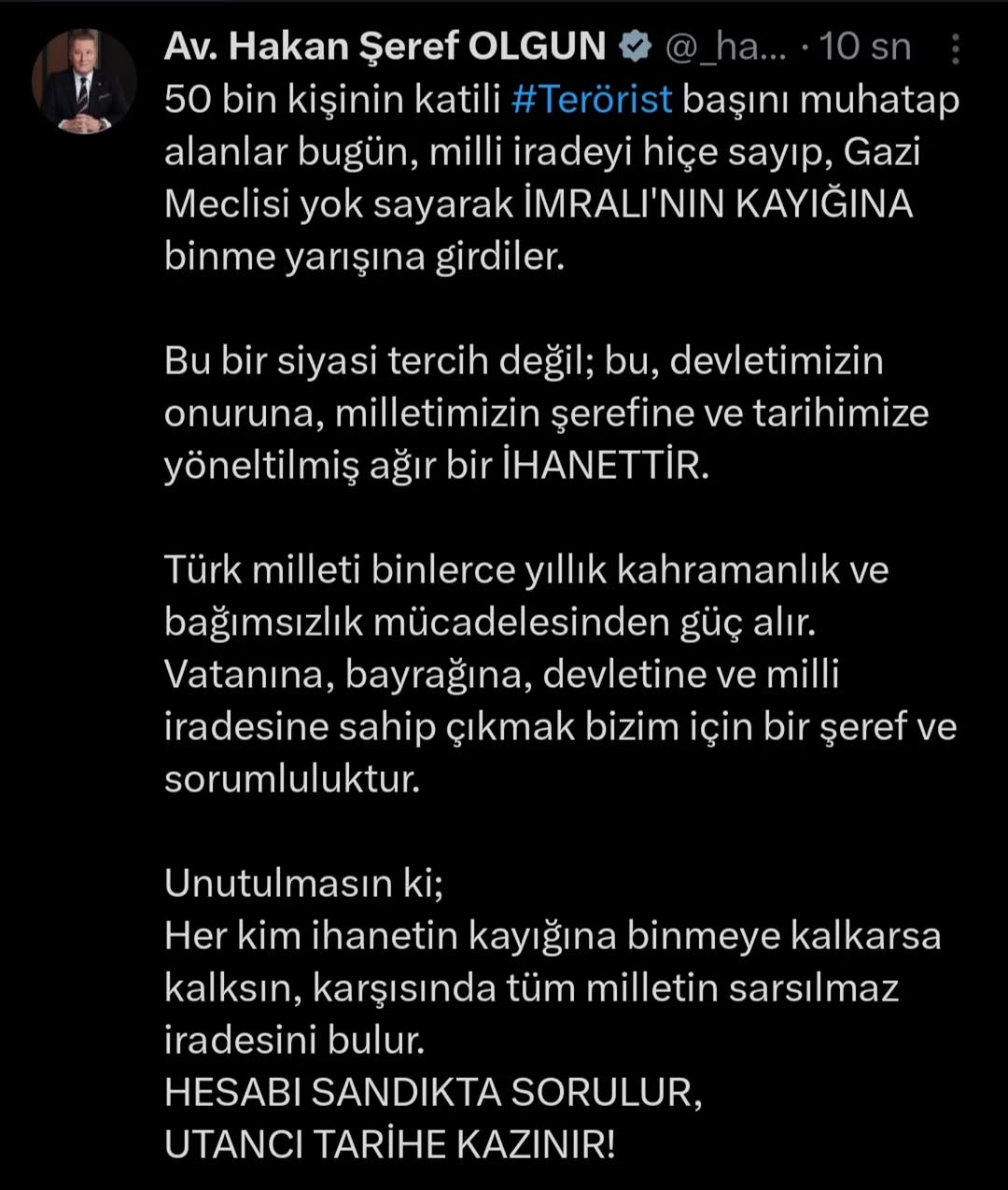Terörist Başını Muhatap Alanlar İle İlgili Afyonkarahisar Milletvekilinden Açıklama