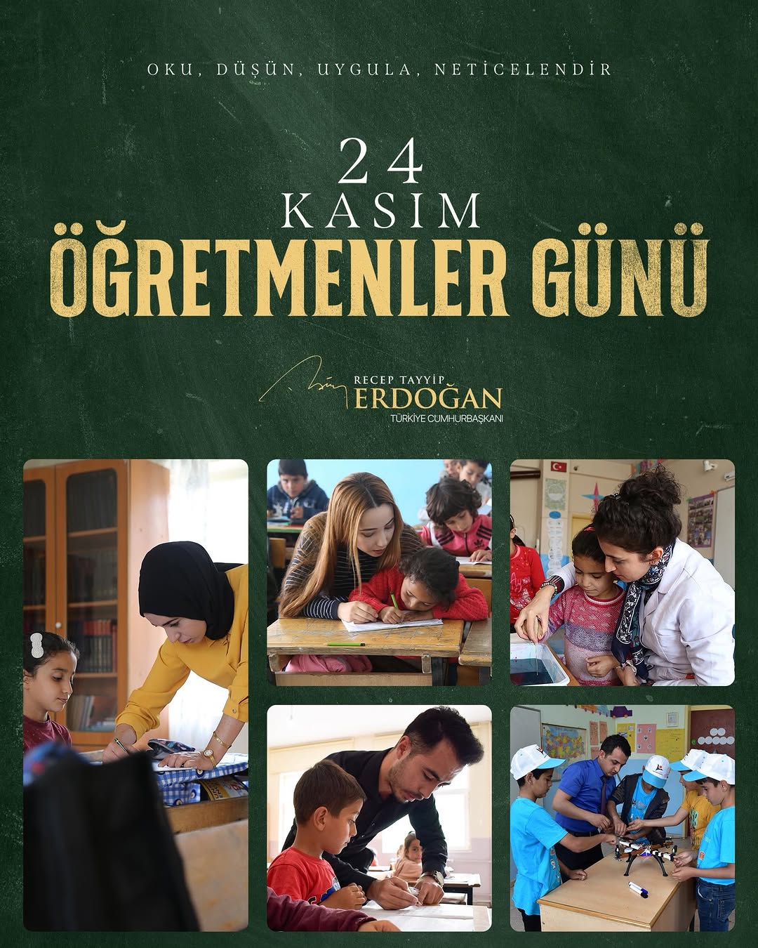 Öğretmenlerimiz: Toplumumuzun Temel Taşı