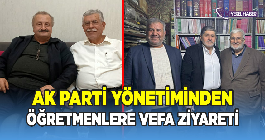 AK Parti Afyonkarahisar İl Başkanlığı Öğretmenler Günü Ziyareti
