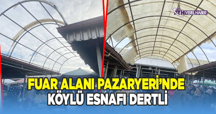 Afyonkarahisar’da Fuar Alanı Semt Pazarı Bakımsızlık Sorunu