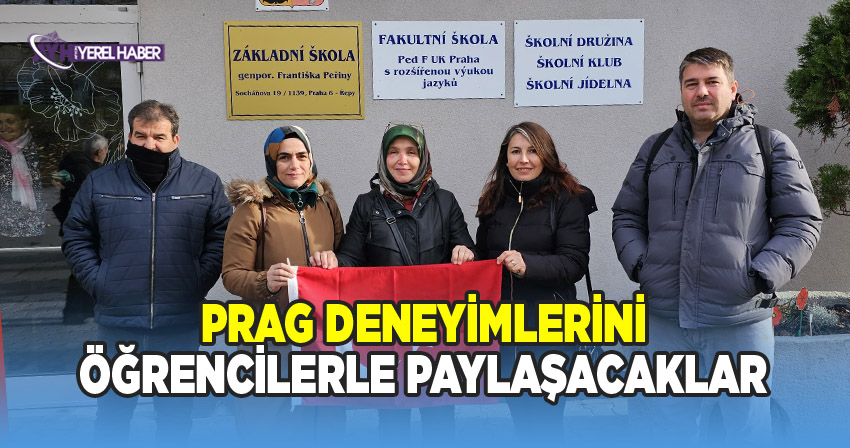 Miralay Reşatbey İlkokulu Öğretmenleri Erasmus+ Kapsamındaki Prag Programını Tamamlayarak Yurda Döndü