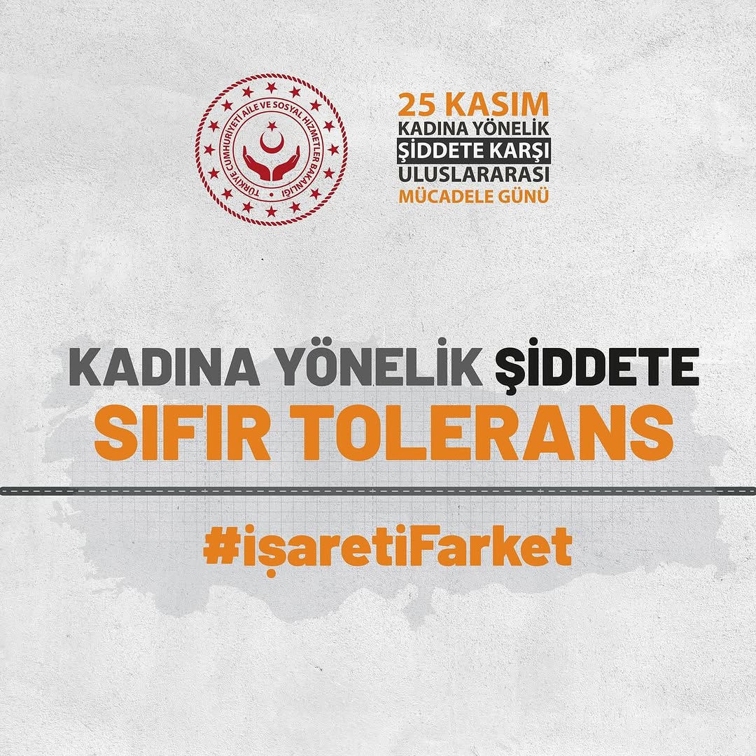 Kadına Yönelik Şiddetle Mücadelede İşaretiFarket