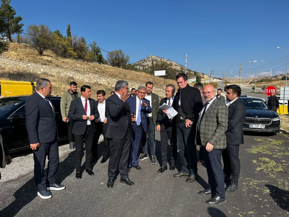 Afyonkarahisar Milletvekili İbrahim Yurdunuseven'in Dinar Ziyareti