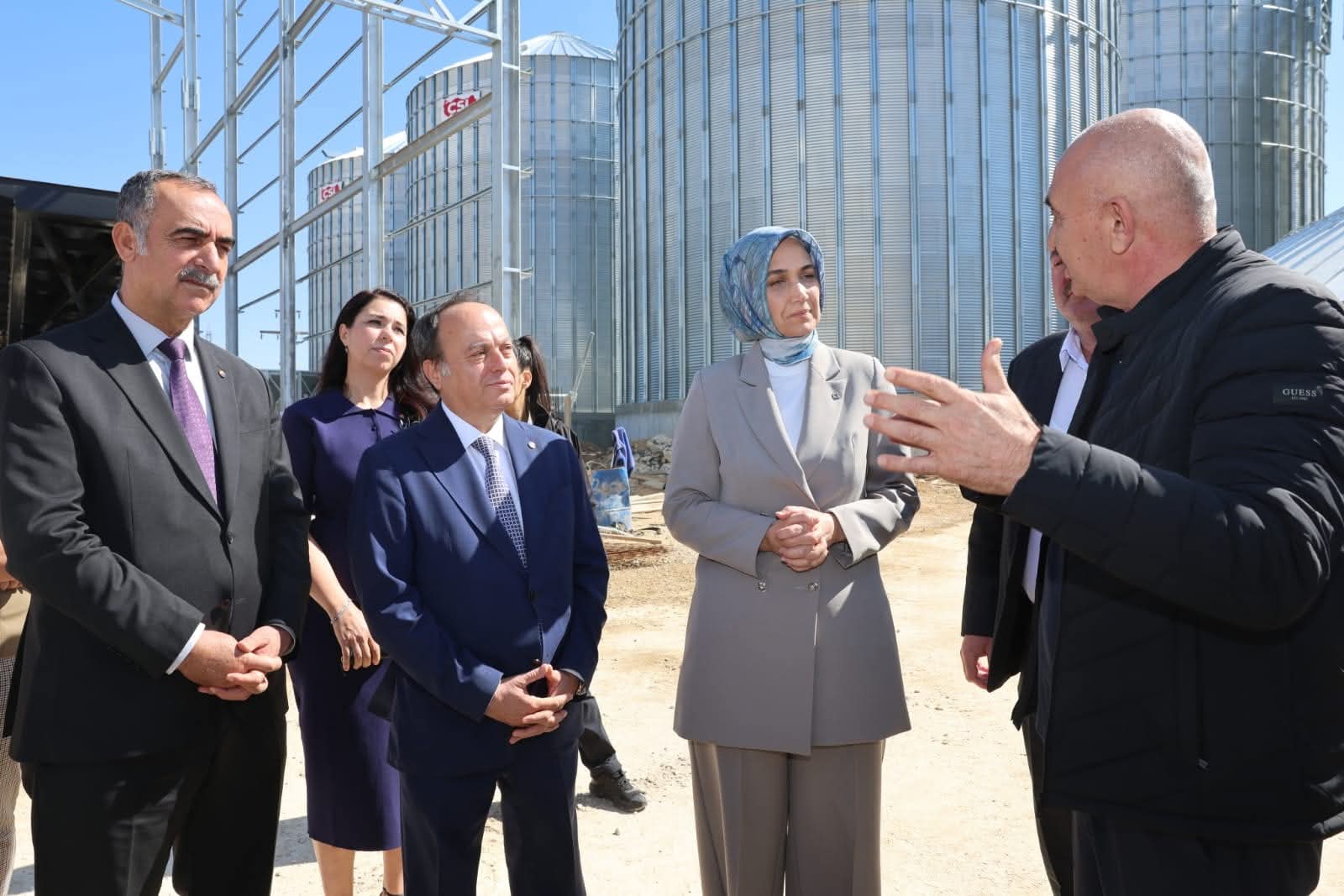 Afyonkarahisar Ticaret Borsası Lisanslı Depo Tesisi İnşaatını İnceledi