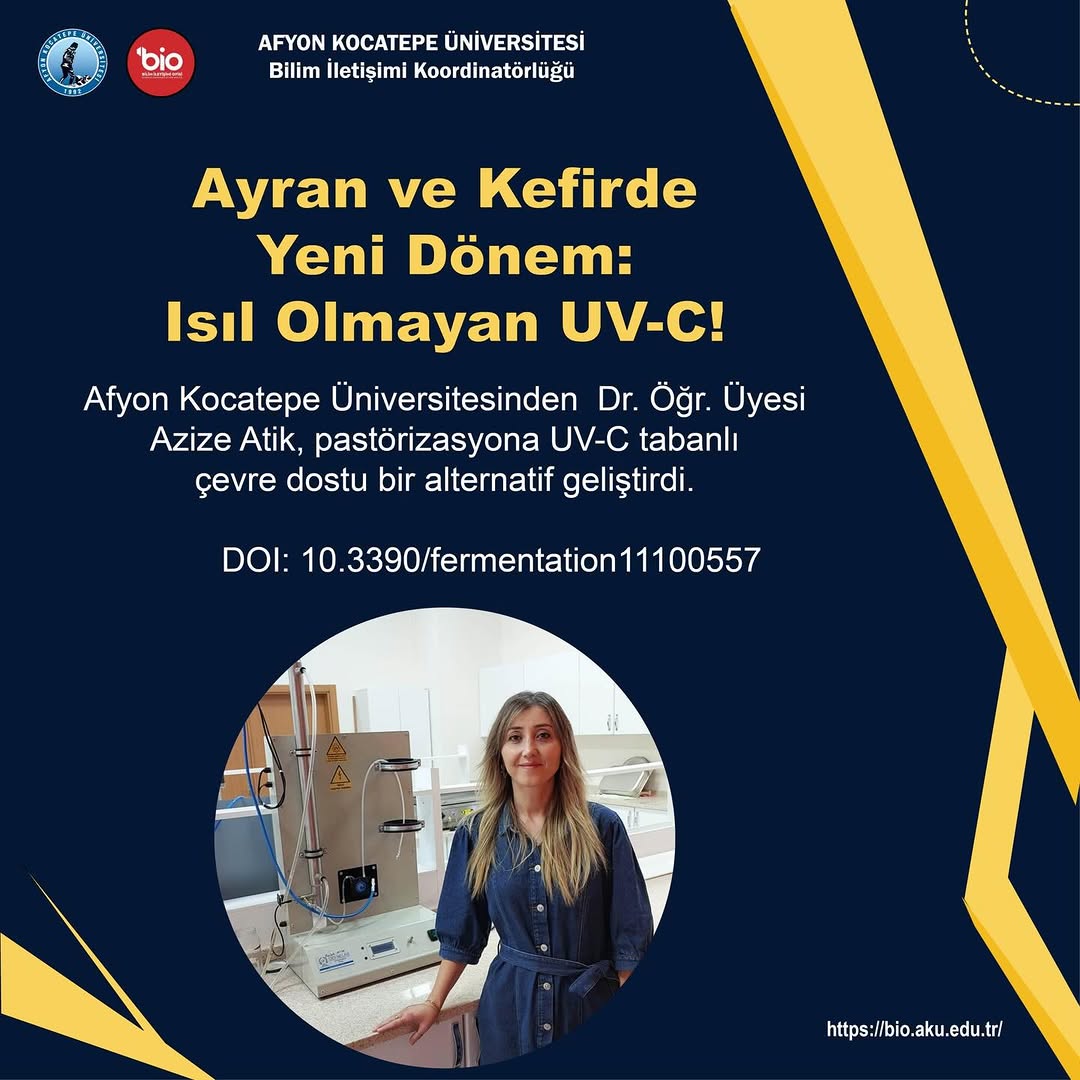 Ayran & Kefirde Yeni Dönem: Isıl Olmayan UV-C!