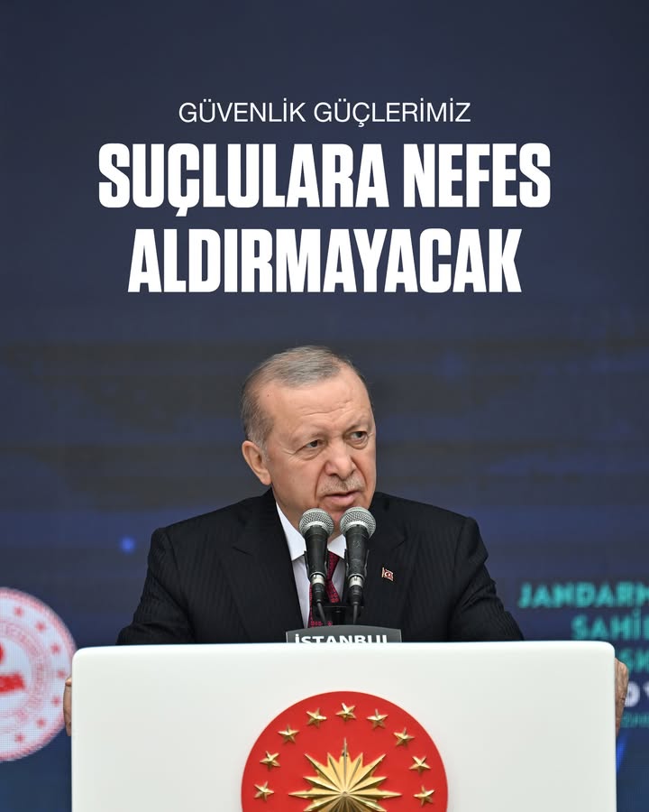 Türkiye Cumhurbaşkanı'ndan Suçla Mücadele Açıklaması