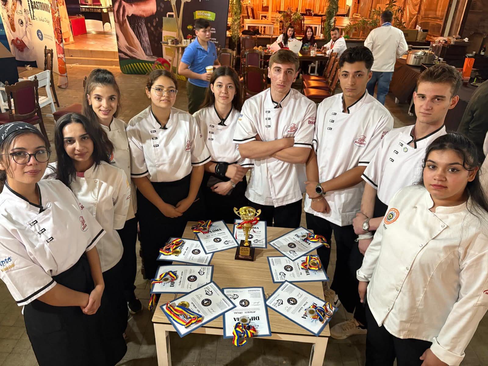 Afyonkarahisarlı Genç Şefler Romanya'da Başarıya İmza Attı