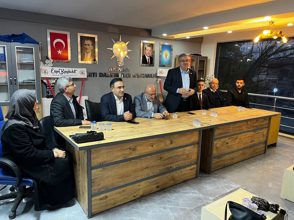 Afyonkarahisar Milletvekili Hasan Arslan ve İl Başkanı Turgay Şahin Dazkırı İlçesinde