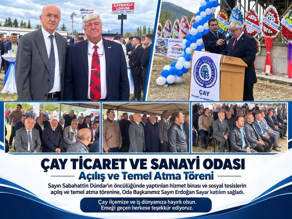 Çay'da Yeni Hizmet Binası Açıldı