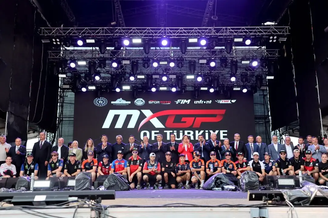 Dünya Motokros Şampiyonası Öncesinde Açılış Seremonisi Gerçekleştirildi