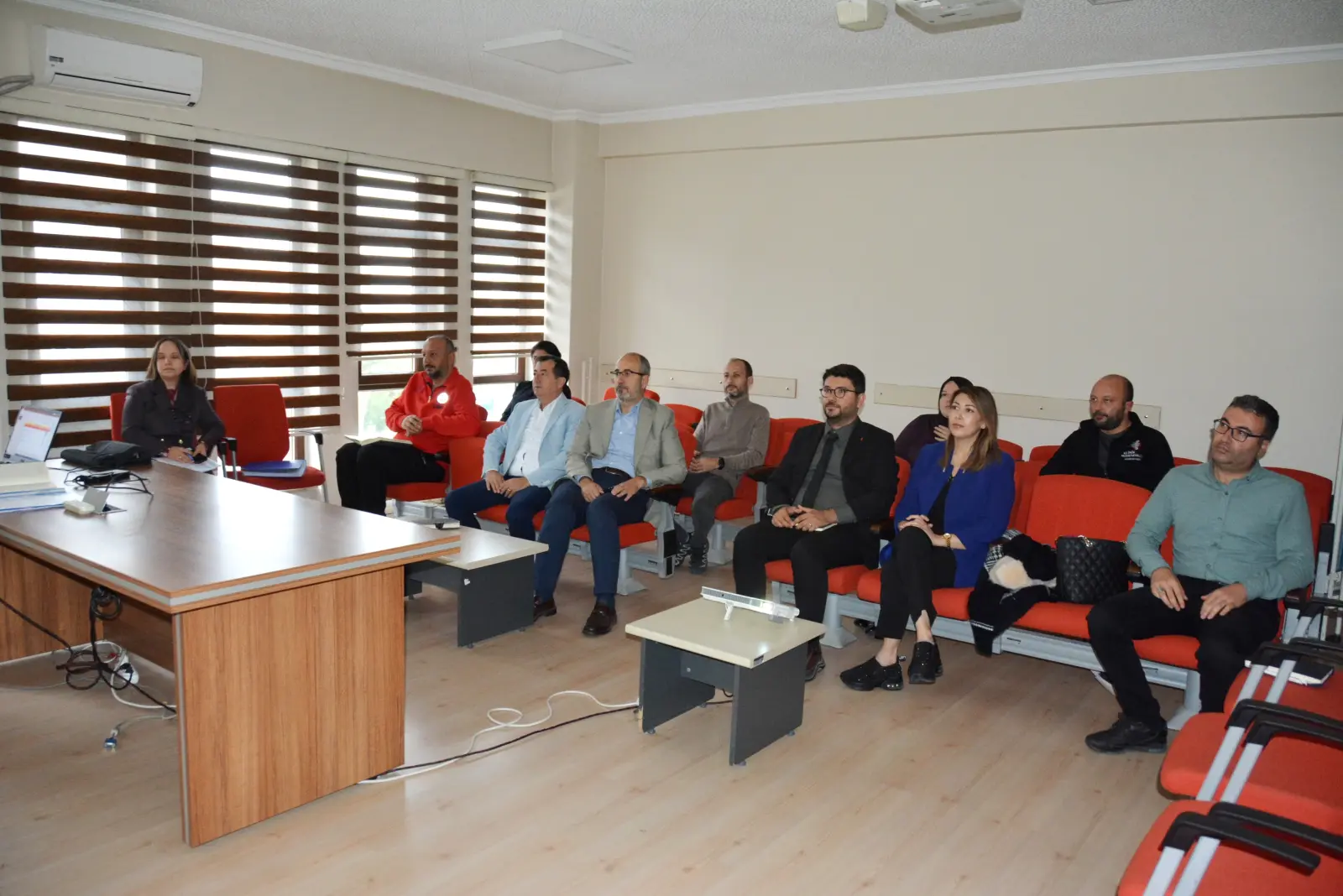 Bolvadin Devlet Hastanesi yeni hizmet binası toplantısı yapıldı