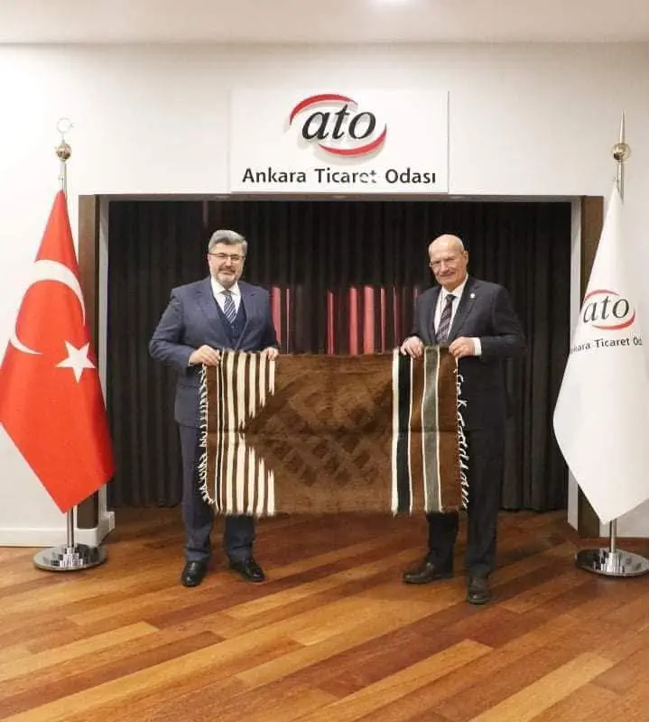 Ankara Ticaret Odası Yönetim Kurulu Başkanlığına Yeniden Seçilen İsim Tebrik Edildi