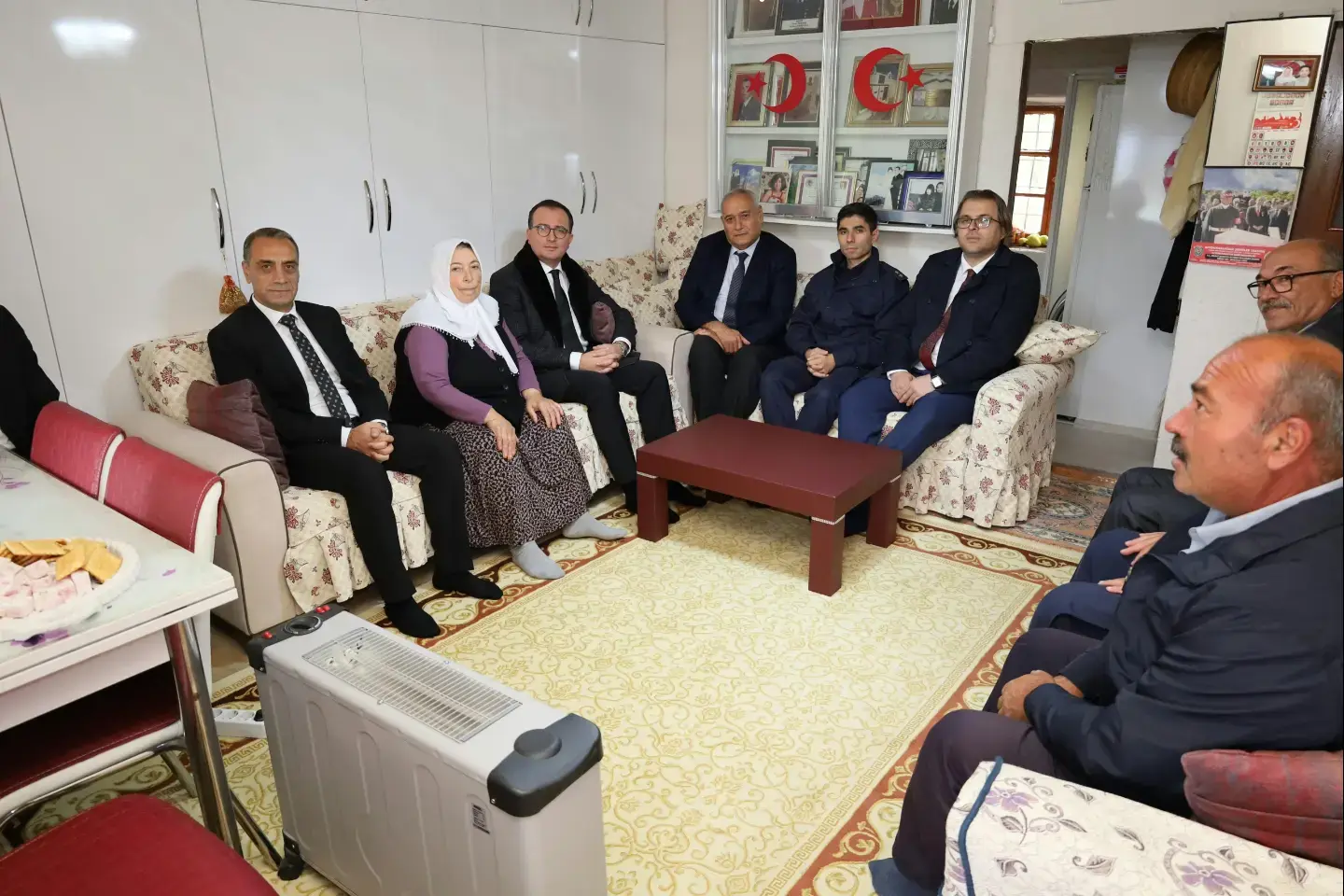 Kaymakam Akgül, Şehit Annesini Ziyaret Etti