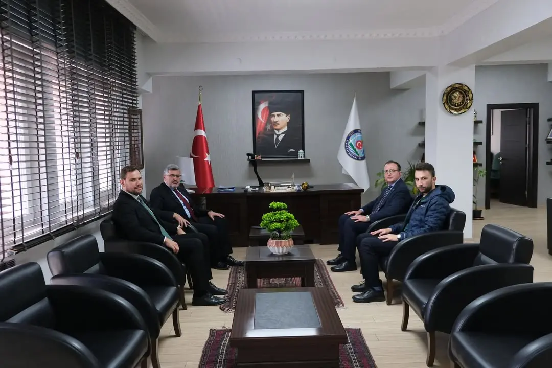 Ak Parti Milletvekili Ali Özkaya, Dinar'da Kaymakam Mehmet Naim Akgül'ü Ziyaret Etti