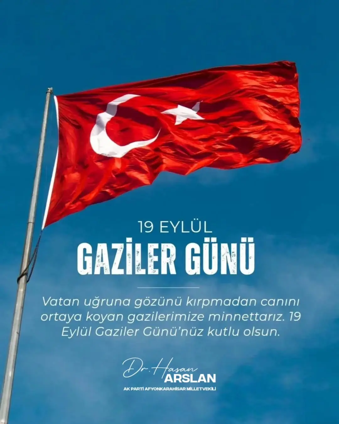 Gaziler Günü'nde Vatan Borcu Yürekle Ödenir