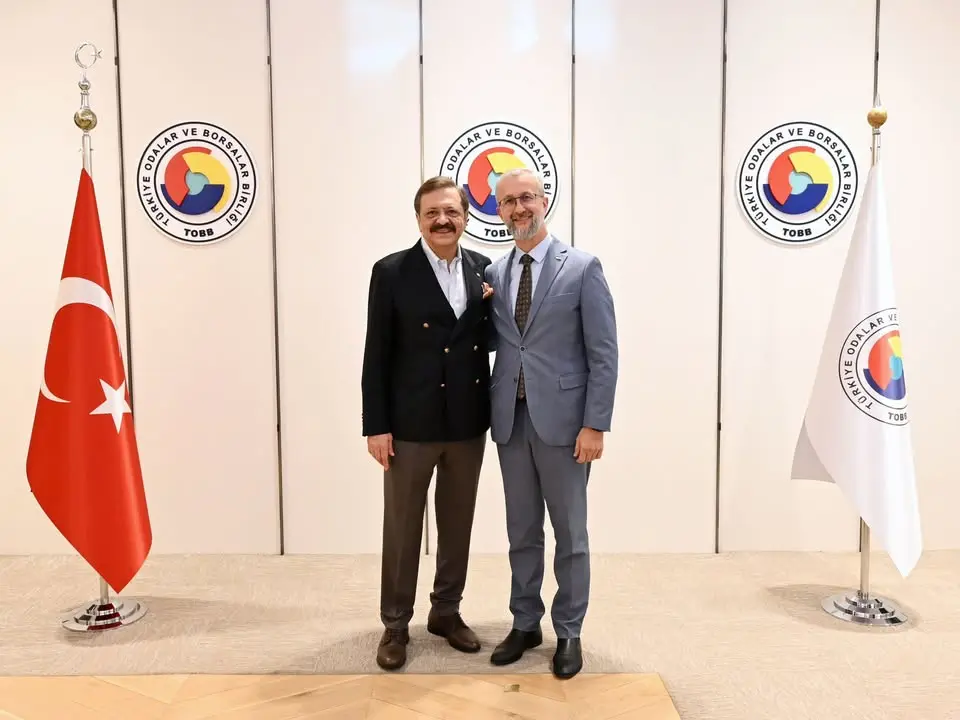 TOBB Başkanı Mustafa Rifat Hisarcıklıoğlu'nun Ukrayna Büyükelçisi ile yaptığı görüşme üzerine açıklaması