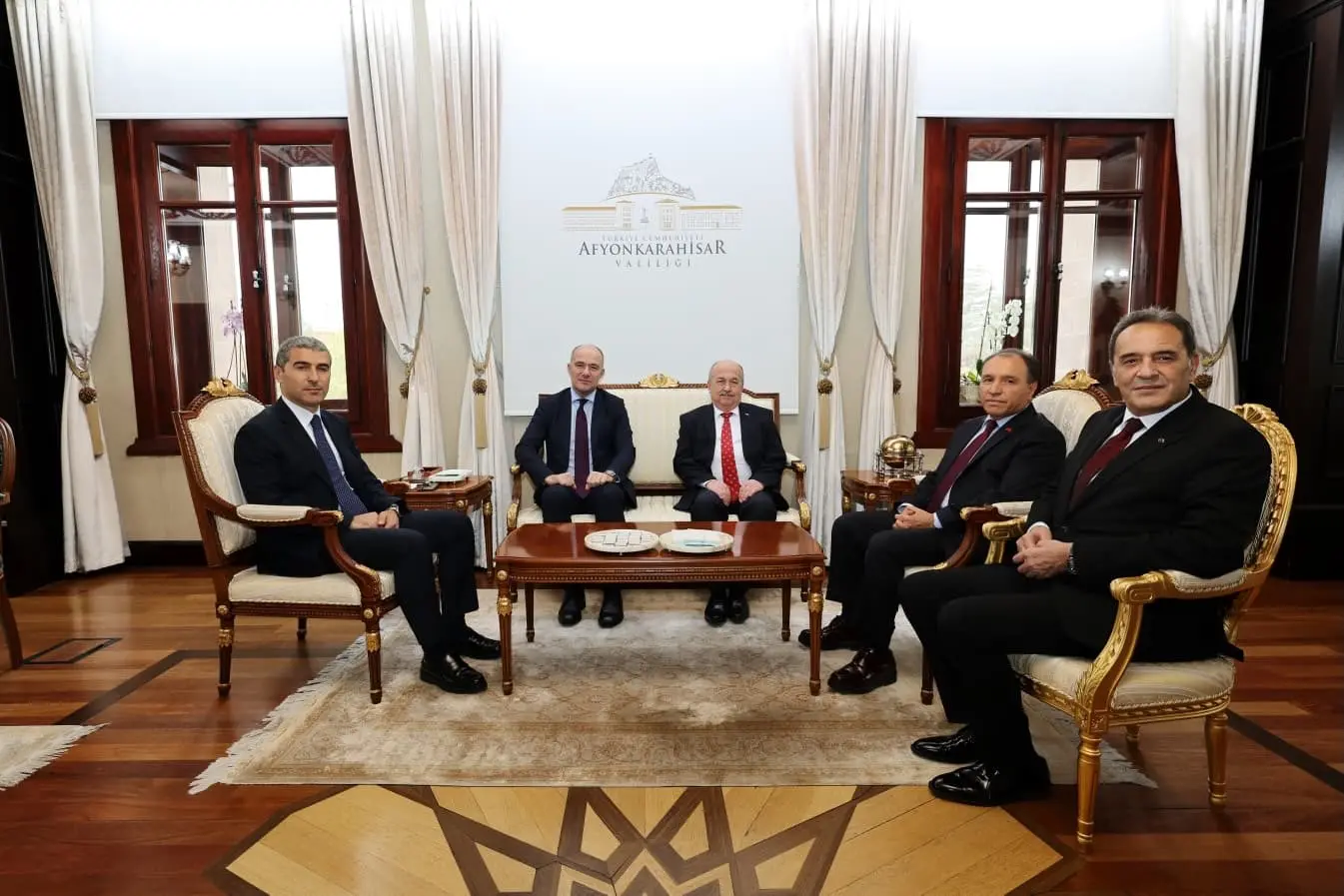 Afyonkarahisar'da önemli ziyaret gerçekleşti