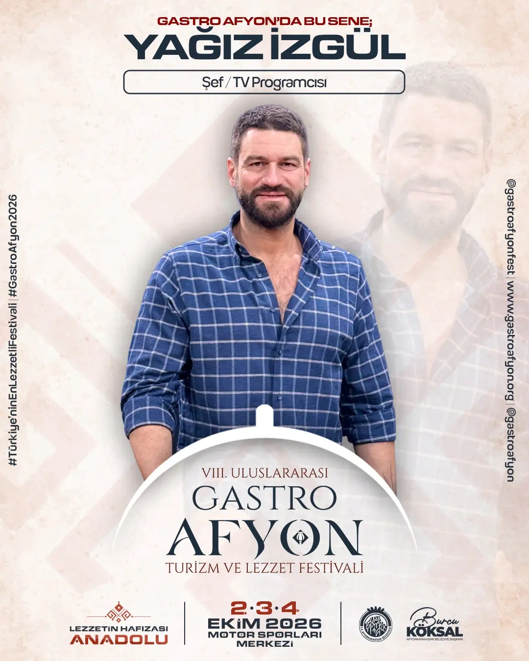 🇹🇷 🍴✨ Gastro Afyon Festivalinde Bu Sene; Şef Yağız İzgül Bizimle! 🎤...