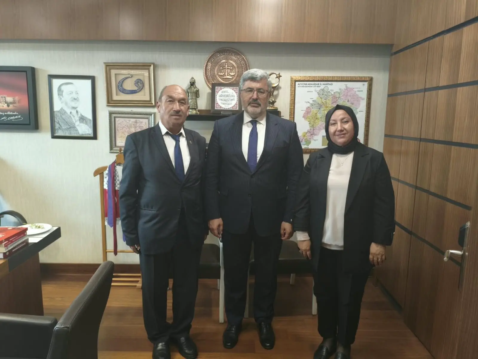 İscehisar Belediye Başkanı Meclis'te ağırlandı