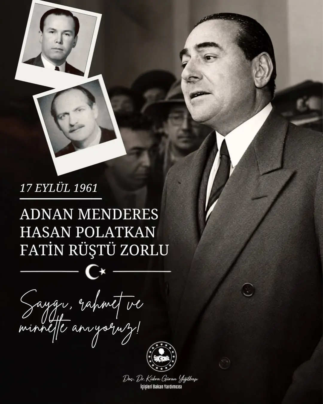 27 Mayıs Darbesi Kurbanlarını Anma Mesajı
