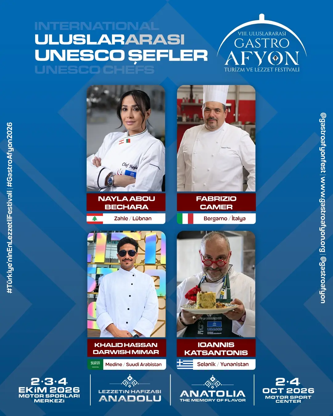 Afyonkarahisar'da Dünya Gastronomisinin Vizyonerleri Buluşuyor!