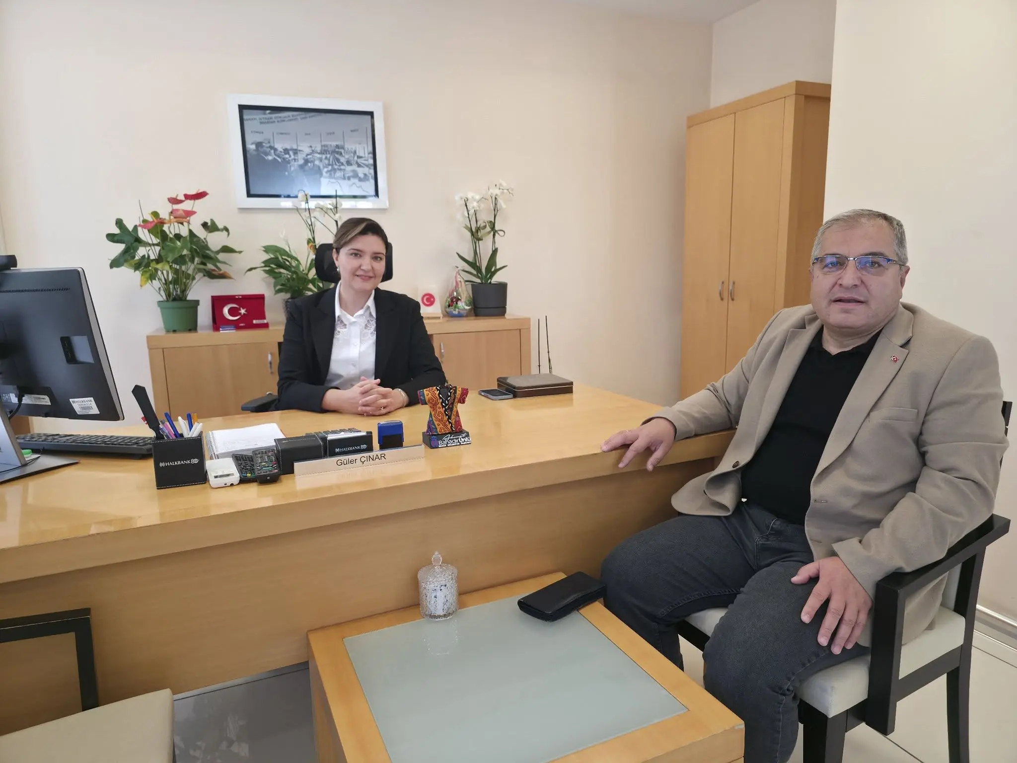 Başkan Ünlü'den Hayırlı Olsun Ziyareti