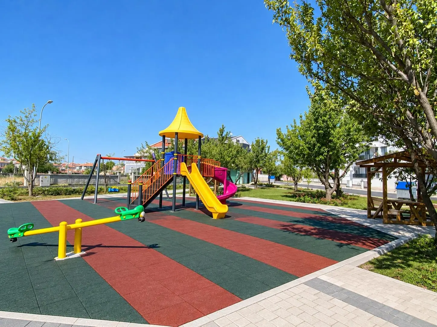 Afyonkarahisar'da Yeni Park Tamamlandı