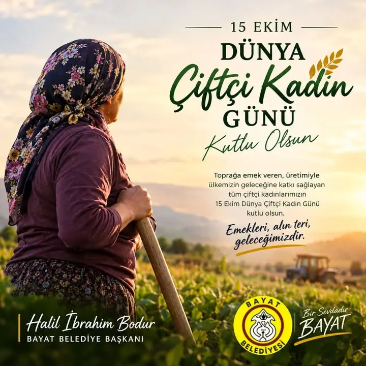 Dünya Çiftçi Kadın Günü Kutlandı