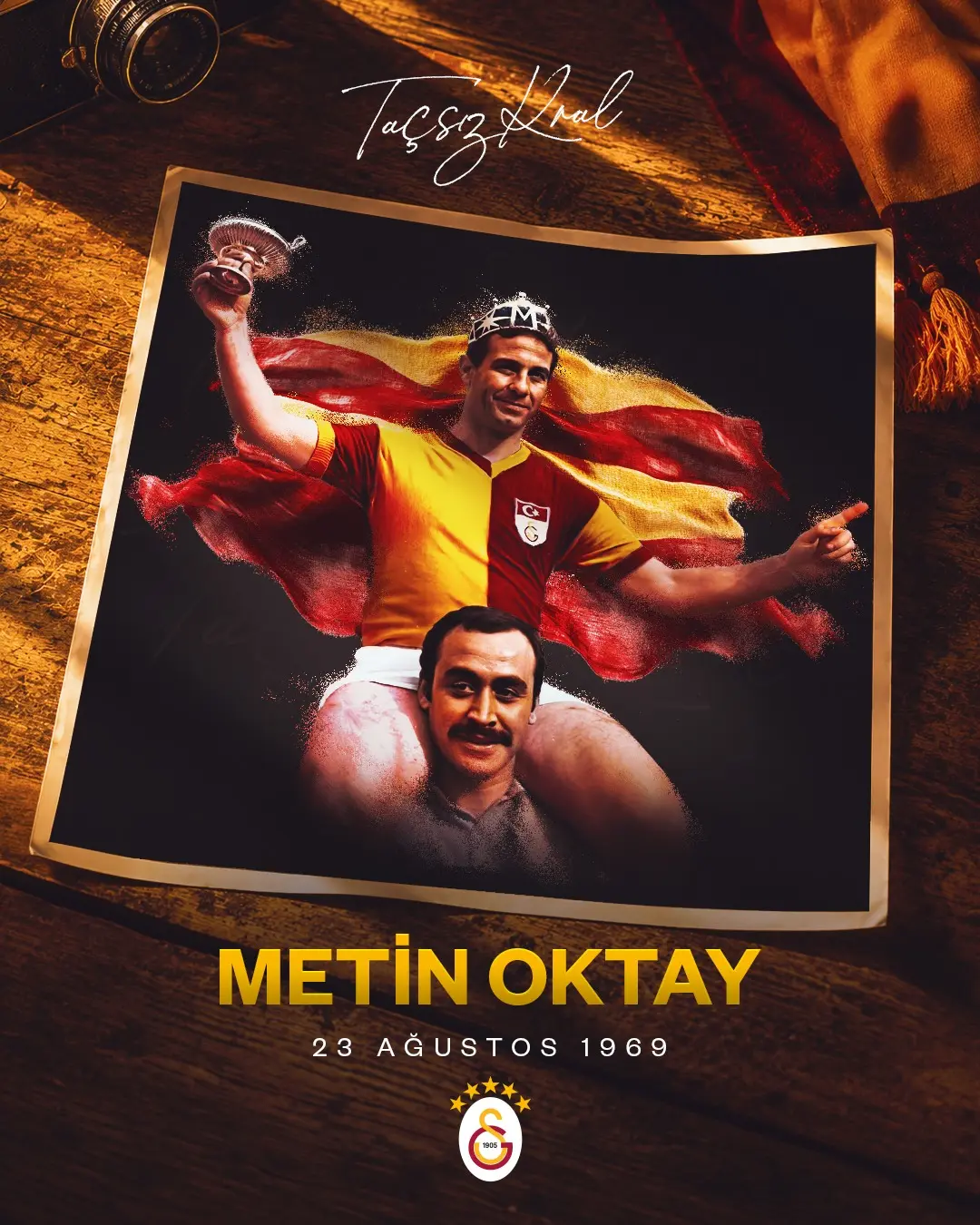 📅 TARİHTE BUGÜN | 23 Ağustos 1969: Metin Oktay Futbolculuk Kariyerini Sonlandırdı