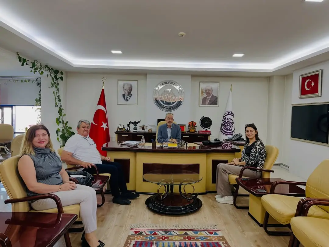 Afyonkarahisar Esnaf Ve Sanatkarlar Odaları Birliği'nden Hayırlı Olsun Ziyareti