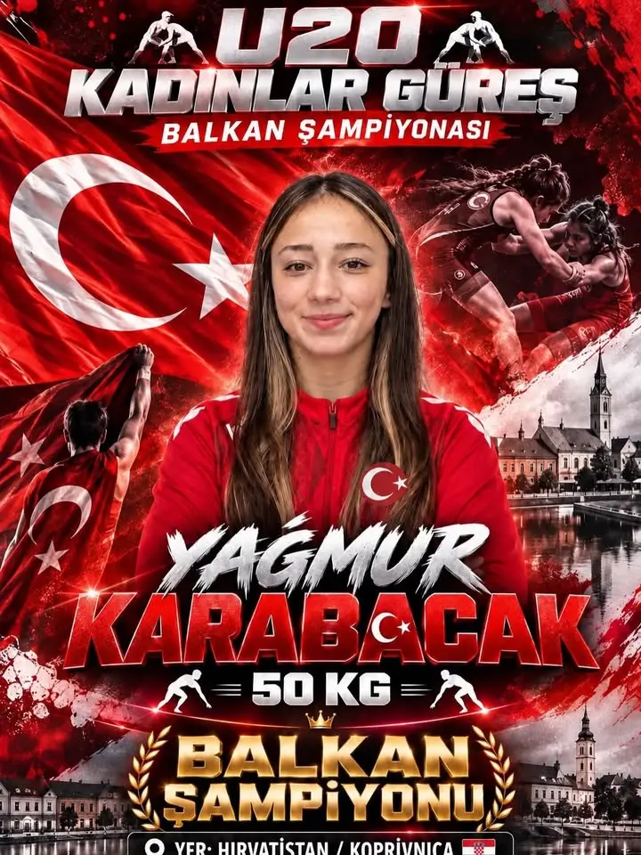 Afyonkarahisarlı Kadın Güreşçilerden Balkan Şampiyonasında 3 Madalya