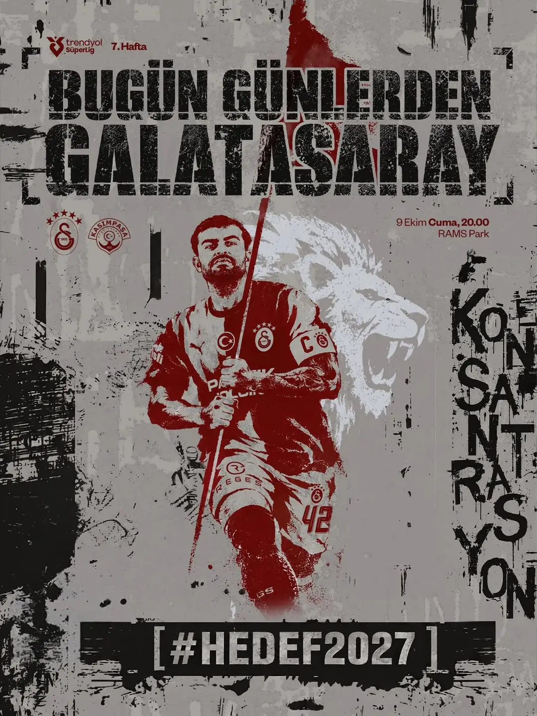 Galatasaray'ın Kasımpaşa Maçı Detayları - Trendyol Süper Lig 2026-2027