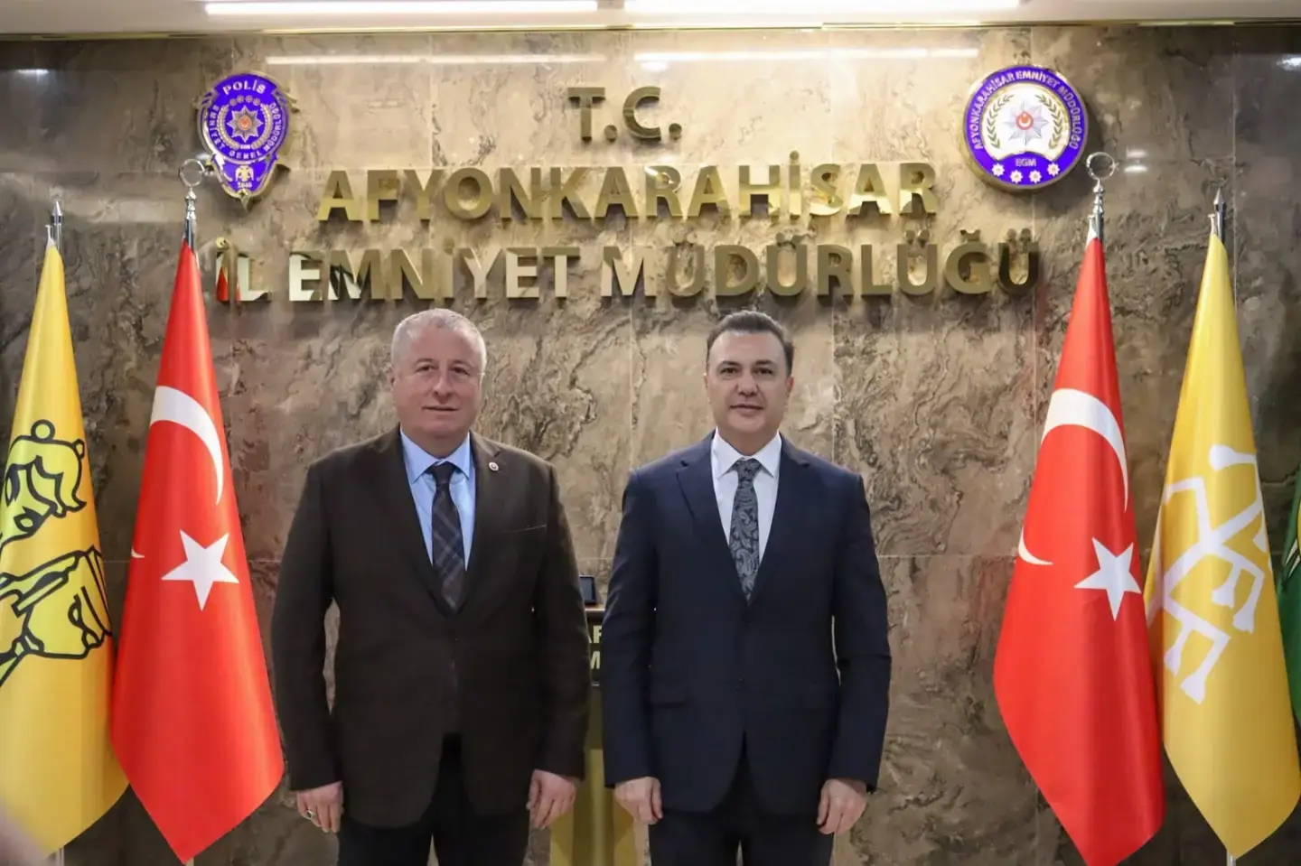 Afyonkarahisar Emniyet Müdürü'ne ziyaret gerçekleştirildi
