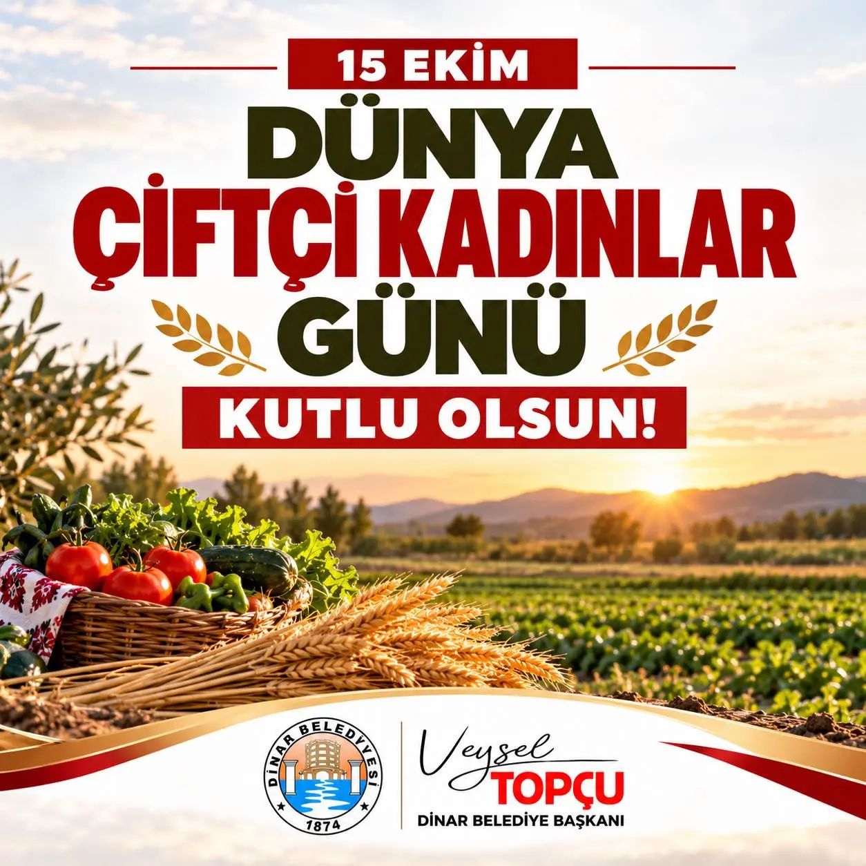 Dünya Çiftçi Kadınlar Günü Kutlandı