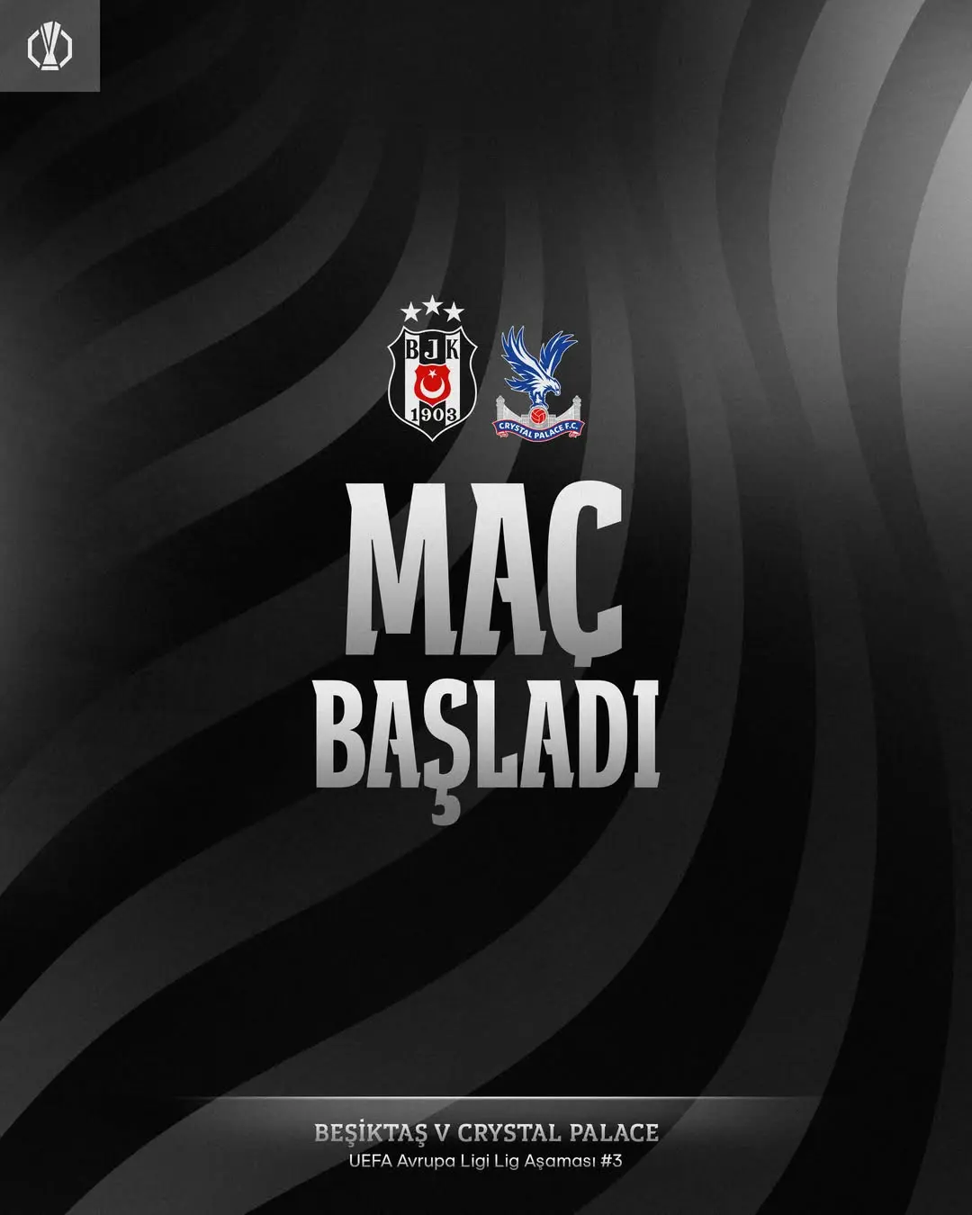 UEFA Avrupa Ligi 3. hafta maçındayız....