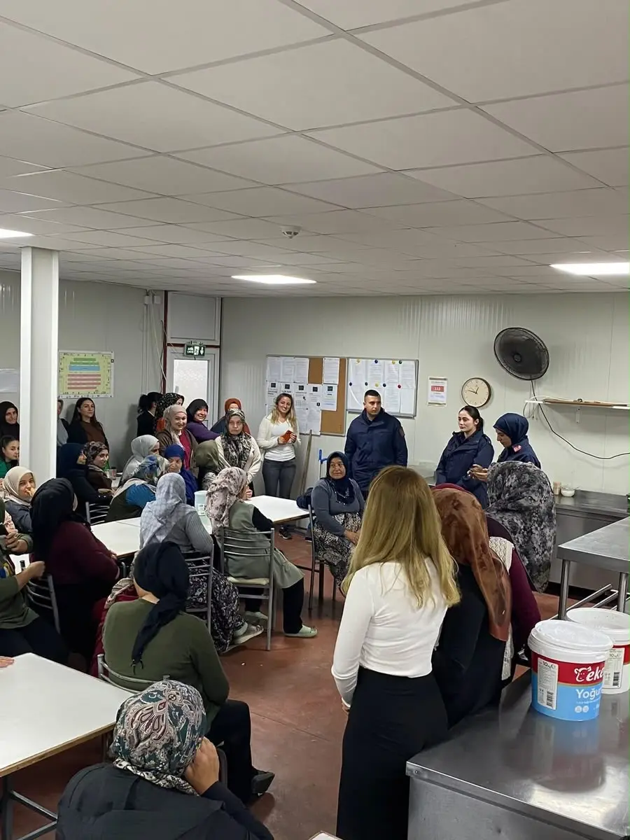 Kırktekstil Fabrikası'nda KADES Eğitimi
