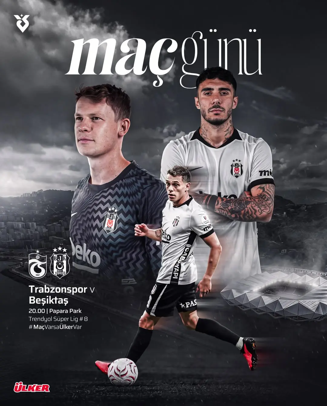 Beşiktaş'ın Trabzonspor İle Oynayacağı Maç Bugün!