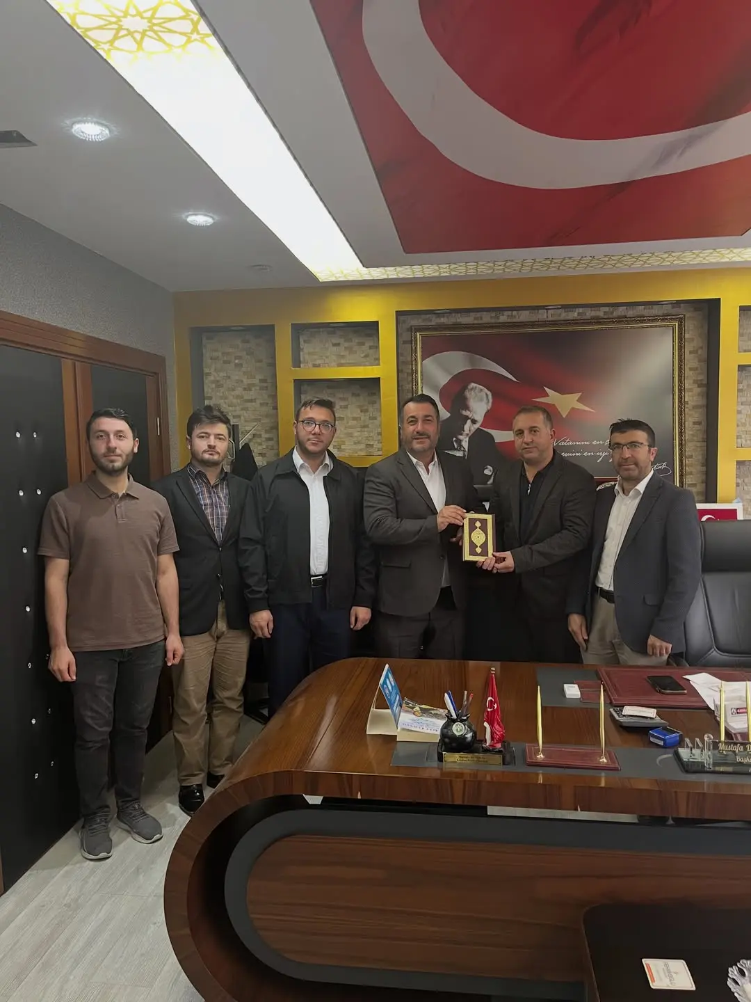 Kayıhan Belediye Başkanı Mustafa Demiray'a Camiler ve Din Görevlileri Haftası Ziyareti