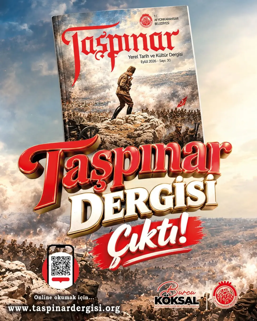 Afyonkarahisar Belediyesi Taşpınar Dergisinin 30. sayısını yayımladı