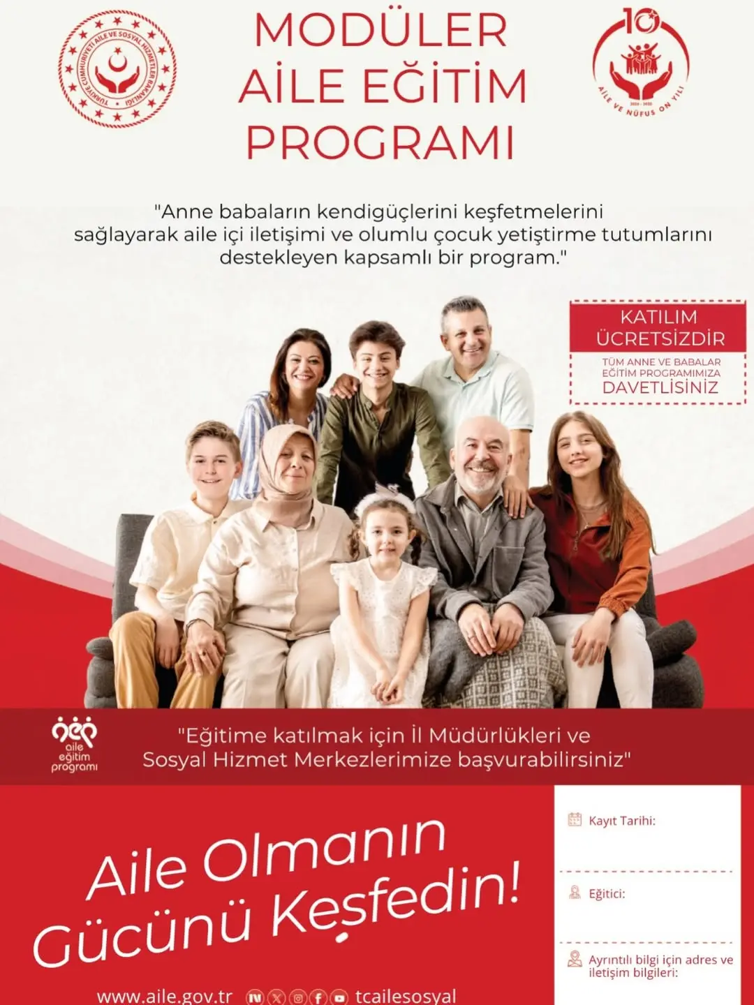 Modüler Aile Eğitim Programı ile Ailelere Destek