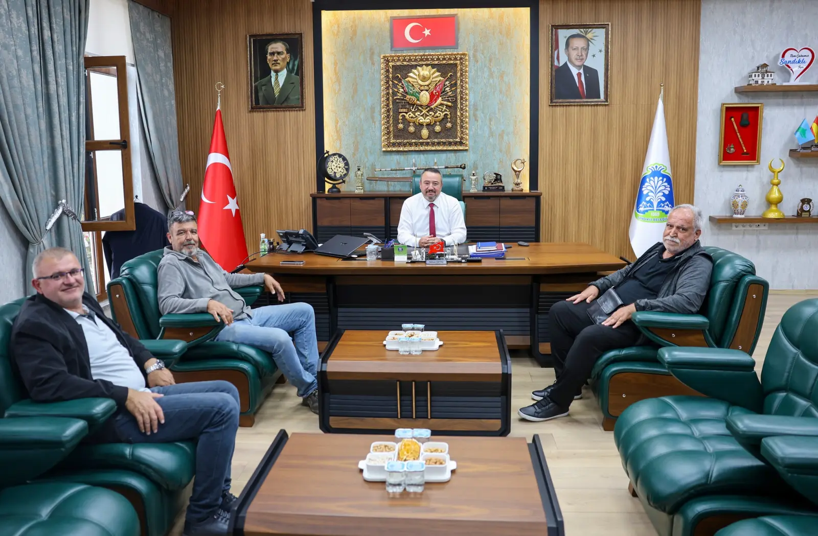 Belediye Başkanı Öztaş'a Ziyaret