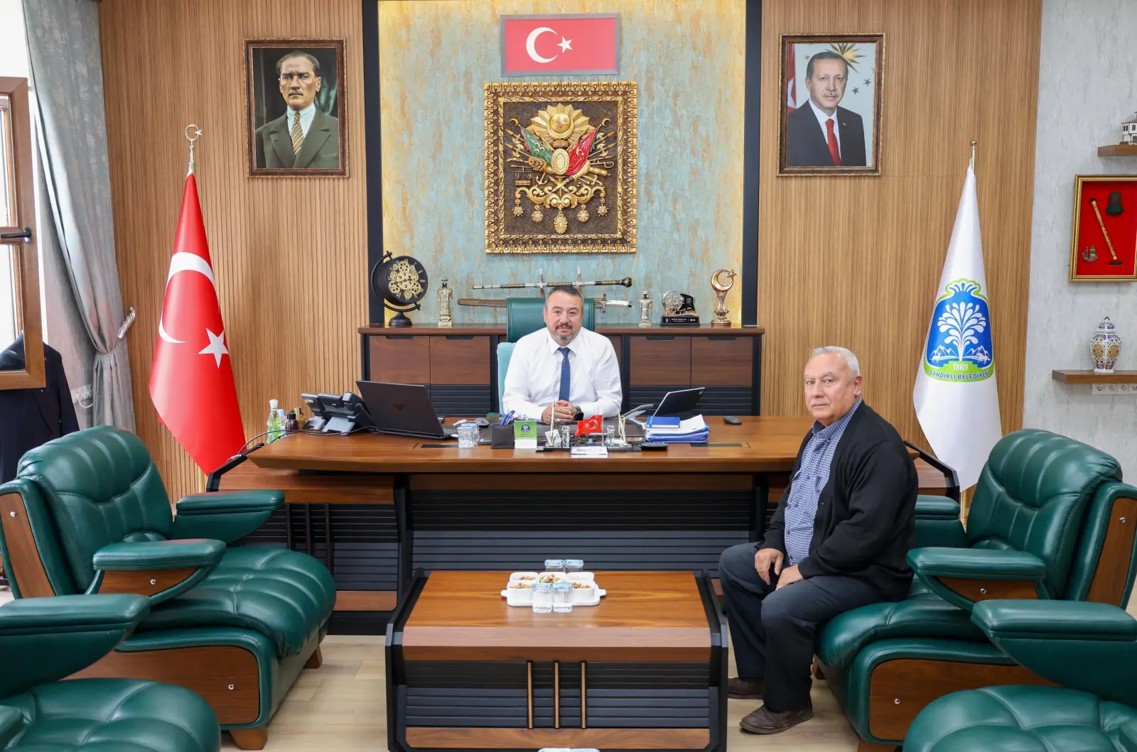 Gökçealan Köyü Muhtarı'ndan Ziyaret