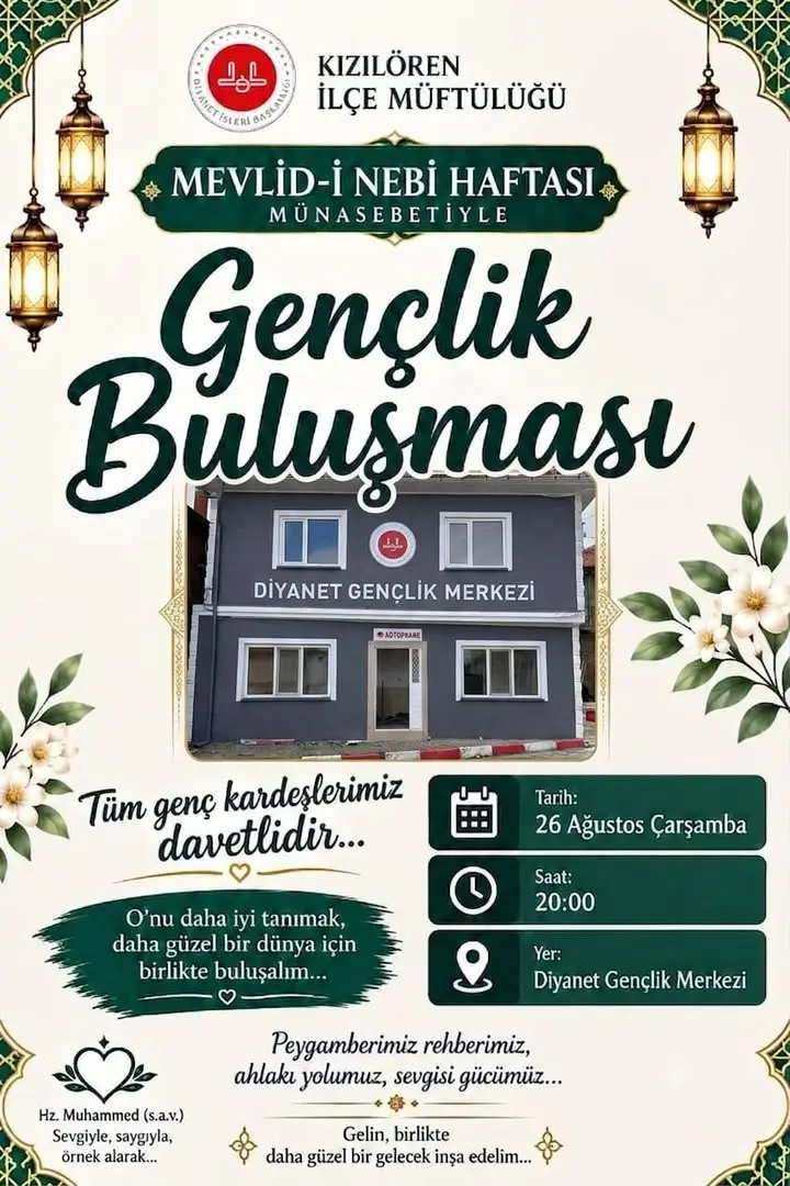 Kızılören Müftülüğü'nden Yapılan Paylaşım