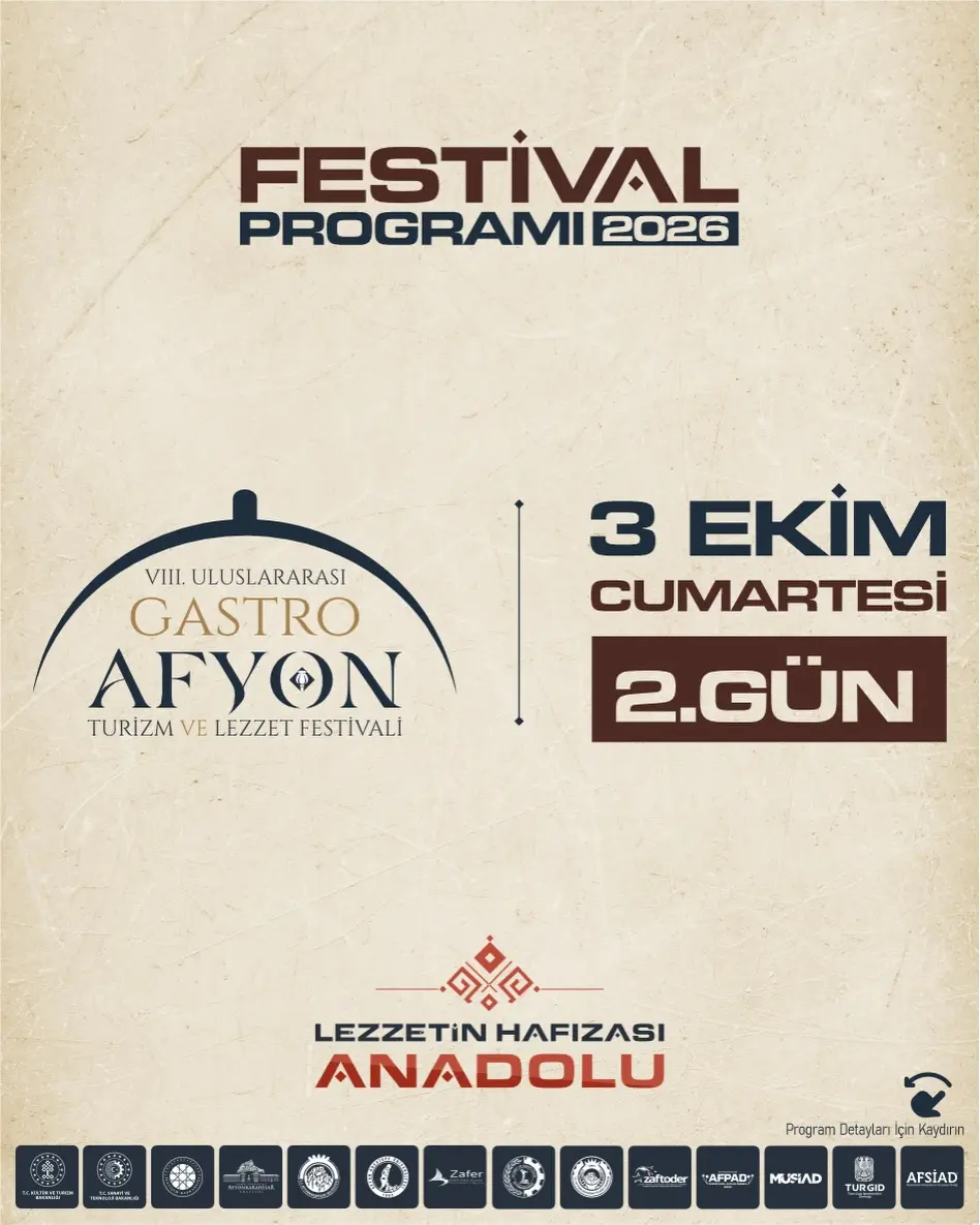 Gastro Afyon Festivali Başladı